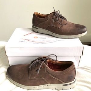 Clark's Unyber Lane Dark Brown Nubuck Men's 10